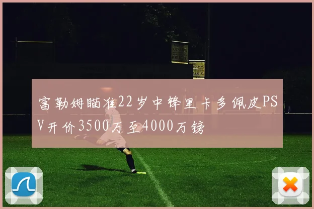 富勒姆瞄准22岁中锋里卡多佩皮PSV开价3500万至4000万镑